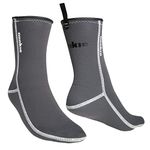 Nookie Ti Liner Sox 2mm Ti Glide Neoprene Socks Canoe Kayak Wakeboarding Watersking [Large]