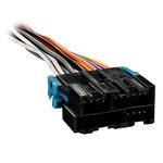 Metra 70-1858 Connects Aftermarket Receiver to Factory Plug on Select 1988-2002 GM Vehicles - Black/Multicolor wires