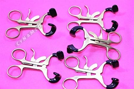 New 5 Each Premium German Stainless Molt Mouth Gag Blue 3.5" Dental Veterinary Instruments-CYNAMED Brand