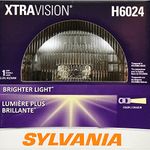 SYLVANIA - H6024 XtraVision (7" Round) Sealed Beam Headlight - Halogen Headlight Replacement PAR56 Delivers More Downroad Visibility (Contains 1 Bulb)