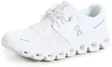 On Women's Cloud 5 Sneakers, All White, 8 Medium US