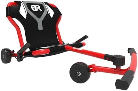 EzyRoller Pro X Ride On Toy for Kids and Adults, Ages 9+, Up to 220 lbs - Red