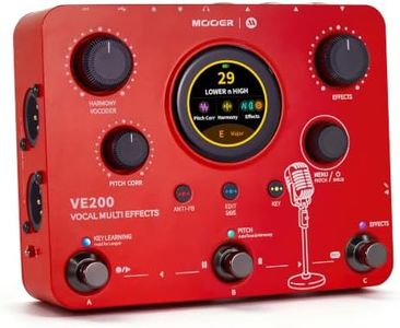 MOOER VE200 Vocal Multi Effects Processor with AI StemLab, Touch Screen