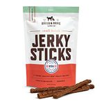 Healthy Dog Treats - Made in USA Only - Best Slow-Smoked Beef Dog Food in Pet Supplies - Great Dog Training Treats - Gluten-Free Dog Treats - 1 lb. Bag - Beef Jerky Treats Your Dogs Will Love, GUARANTEED