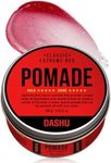 DASHU Classic Extreme Red Pomade 3.5oz - Strong Hold & High Shine for Hairstyling