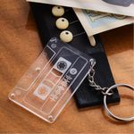 WEHATKE Customised Spotify Keychain with Old Cassette Recorder Design | add Your fav Song