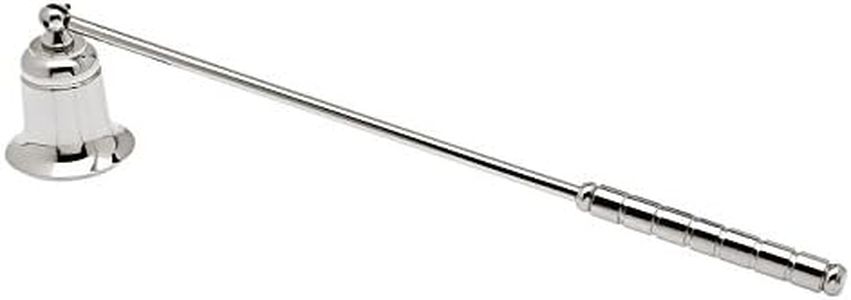 Godinger Candle Snuffer – Extinguisher for Candles, Decorative Candle Accessory for Home Décor, Silver-Plated