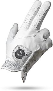 Pins & Aces - Palm Sunday Golf Glove Design - Premium AAA Cabretta Leather, Long-Lasting Durable Tour Glove for Men or Women - Premium Leather Golf Glove Left & Right Hand (Large, Right)