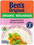 BEN'S ORIGINAL Organic Jasmine Rice, 240g Pouch