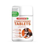 Vetzyme Conditioning Tablets for Dogs (100 Tablets) - With B Complex Vitamins to Promote Fitness and Support a Healthy Immune System