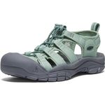 KEEN Women's Newport H2 Closed Toe Water Sandals, Granite Green, 8.5