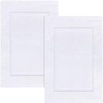 Utopia Towels Cotton Banded Rug, Ba