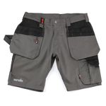 Scruffs Worker Plus Holster Shorts Graphite - 36" W (T56198)