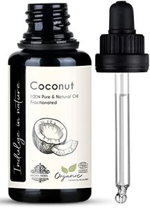 Aroma Tierra Fractionated Coconut Oil (MCT) Liquid - 100% Pure, Organic, Food Grade, Carrier Oil - Face, Skin, Hair, Aromatherapy - 30ml