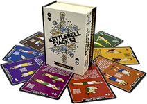 Stack 52 Kettlebell Exercise Cards. Workout Playing Card Game. Video Instructions Included. Learn Kettle Bell Moves and Conditioning Drills. Home Fitness Training Program. (2019 Mega Pack)