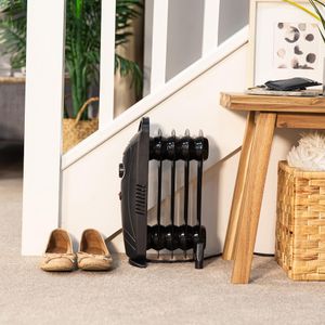 Russell Hobbs Oil Filled Radiator, 650W – Portable Electric Heater