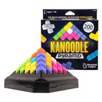 Educational Insights Kanoodle Pyramid, Brain Teaser Puzzle Game, Featuring 200 Challenges, Addictive Social Sensation, Ages 7+