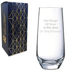 Personalised Engraved 16oz Cusco Hiball Tumbler, Gift Box Included, Personalise with Any Message, Different Fonts Available, Gin Tonic Cocktail Wedding Birthday Gift