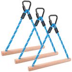 Besthouse 3 Ninja Monkey Bars Obstacle, Obstacle Course Bars, Outdoor Play Set, Swing Accessory Set, Obstacle Course for Training Equipment, Great for Kids and Youth, 110Kg Capacity