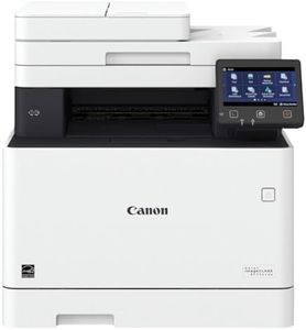 Canon Color imageCLASS MF741Cdw All-In-One 1 GB Memory Wireless 28 PPM Laser Printer with 5-Inch Touchscreen (White and Black, Renewed)