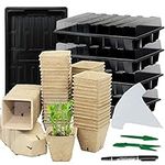 Seed Starter Kit with 100 Peat Pots