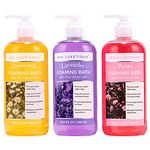 Bubble Bath for Women, Spa Luxetique Bubble Bath with Pure Epsom Salt, Chamomile Rose and Lavender Scent, Moisturizing Shea Butter and Almond Oil Foaming Bath, Christmas Birthday Spa Gifts for Women