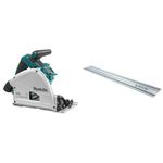 Makita DSP600ZJ 18Vx2 (36V) LXT Brushless 6-1/2" Plunge Cut Saw (Tool Only) + 194368-5 55" Guide Rail