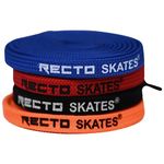 Recto Skates Quad Roller Professional Laces 65" (Black)