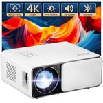 WZATCO Yuva Plus (Upgraded) Native 1080P Full HD Projector with 4K Support, 11700 Lumens (Best in Segment), 250" Screen | 5 Watt HiFi Speaker, Bluetooth 5.1 | Slide Lens Door