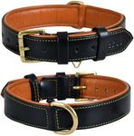 Genuine Leather Dog Collar | Black 