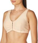 Amoena Women's Frances Front-Closure Leisure Bra, Nude, M A/B (36/38)