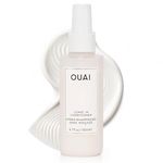 OUAI Leave In Conditioner & Heat Protectant Spray - Prime Hair for Style, Smooth Flyaways, Add Shine and Use as Detangling Spray - No Parabens, Sulfates or Phthalates -140ml