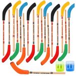 18 Pieces Hockey Stick Pencils With Erasers,For Hockey Party Decorations Hockey Sports Themed Students Reward School Supplies