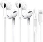 Ussnuler 2 Pack Apple Wired Earbuds