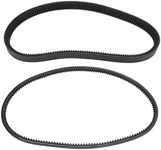 Drive and Starter Generator Belt, Leather Drive Belt Starter Generator Belt Kit 1016203 101916701 For Club Car DS 1997-UP For Club Car Precedent 2004-UP