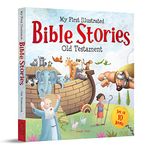 My First Illustrated Bible Stories from Old Testament [Boxed Set of 10] – English | Popular Stories from Bible | Easy to Understand Children Books with Pictures | Child-friendly Content | Bold Text | Beginner Bible Collection | Age: 6+