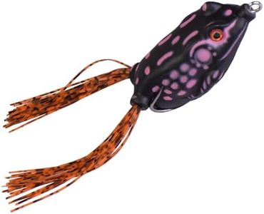Chief Angler Real one Topwater Snakehead Frog Lure Super Soft Rubber Body Live Action Fishing Bait 55mm 13g