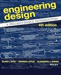 Engineering Design: A Project-Based Introduction