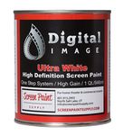 Projector Screen Paint, High Definition, Ultra White Quart