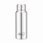 Pigeon Trivia Plus 300ml Therminox double walled insulated bottle, Hot & Cold Thermo Flask, Silver Colour | Leak Proof | Easy to Carry | Office Bottle | Travel Bottle | Gym Bottle