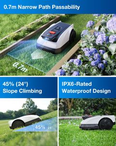 ECOVACS GOAT O500 Robot Lawnmower – Smart Automatic Grass Cutter