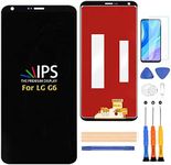 Compatible with LG G6 Screen Replacement, for LG G6 H870 H871 H872 LS993 VS998 VS988 US997 LCD Display Touch Screen Digitizer Assembly Parts,with Screen Protector+Tools (Black)