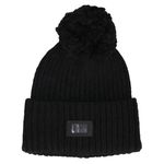 UGG Women's Chunky Rib Knit Beanie W Pom, Black, O/S UK