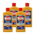 Brasso Metal Polish, 8 oz Bottle for Brass, Copper, Stainless, Chrome, Aluminum, Pewter & Bronze (Pack of 4)