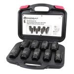 Alltrade 648991 Kit 61 Deluxe Axle Nut Socket Tool Set