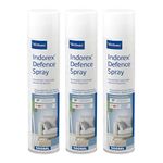 Virbac Indorex Defence Flea Spray for the Home | Long-Lasting 12-Month Protection Against Fleas and Dust Mites | 3 x 500ml Can