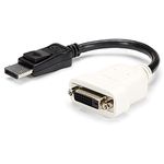 StarTech.com DisplayPort to DVI Adapter – Passive – 1080p – DP to DVI – Display Port to DVI-D Adapter