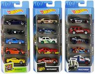 Hot Wheels American 5-Pack 1:64 Scale Die-Cast Cars Collectors of All Ages Premium Graphics Exclusive Great Gift Idea 3 Years and Older [Amazon Exclusive], Multi