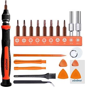 oGoDeal Triwing - Juego de destornilladores compatibles con Nintendo Switch T6 T8 T9 T10 Torx destornillador de seguridad para PS5, PS4, Xbox, Xbox One, Xbox One S, Switch Lite, Joycon, Wii, N64 Kit