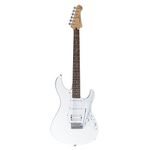 Yamaha PACIFICA012 Electric Guitar – White, 6-String Solid Body, Rosewood Fingerboard, HSS Pickup Configuration, Ideal for Beginners & Aspiring Guitarists